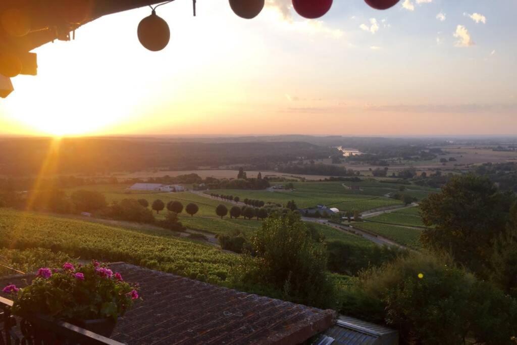 Апартаменты Vue Panoramique Sur Le Vignoble Сансер Экстерьер фото
